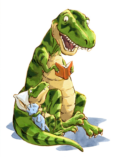 Gator reading